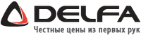 Логотип фирмы Delfa в Симферополе